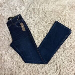 New Women’s Size 24R Dark Wash Goode Rider Boot Cut Jeans